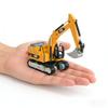 Vecktodisy 1/64 Scale RC Excavator, Metal Mini Remote Control Excavator with APP Bluetooth Control, Programmable Construction Toy, USB Rechargeable, Lights & Sound, for Kids & Adults view 2
