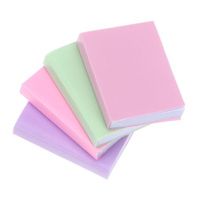 Beaupretty 12 Scale Mini Dollhouse Books Blank Page Ornaments Pink Miniatures for DIY Dollhouse Decoration Craft Accessories