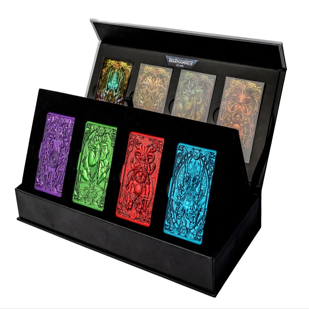AAA Merchandise Warhammer 40,000: Imperial Tarot Ingot - Gods (4pk)