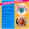 Custom Imprinted 2.75 Inch Round Stress Reliever Balls for Promotions, Trade Shows, Conferences, Office, Events, Marketing (Green, Qty 1000) view 2