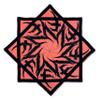 First Earth Flow Star - Dapo Star - Flow Toy Tempest - Neon Peach (UV), 25.5" - Regular view 2