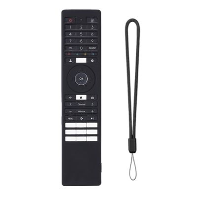 Silicone Remote Case Shock Absorbing Structure Ergonomic Texture Enhancing Drops Resistance Suitable for ERF3A98T Model Remote Control Silicone Cover
