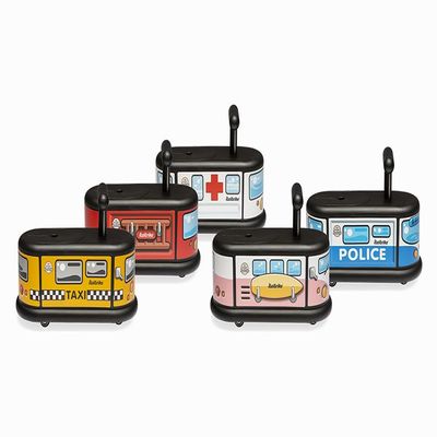 La Cosa Ride-on, Set of 4 Vehicles (Firetruck, Ambulance, Police, Taxi)