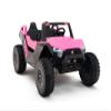 24V Red Tiger All Terrain UTV Ride on Buggy with Remote - Pink view 1