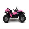 24V Red Tiger All Terrain UTV Ride on Buggy with Remote - Pink view 4