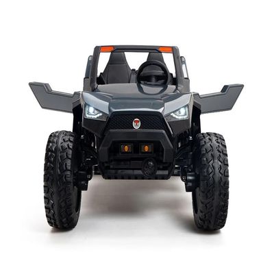 24V Red Tiger All Terrain UTV Ride on Buggy with Remote - Black