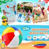 194 PCS Pool Party Favors Beach Party Favors, Summer Party Favors for Kids 3-8 8-12, Beach Balls, Hand Flying Helicopter, Pool Party Supplies for Birthday Party Favors, End of Year Student Gifts view 2