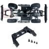 Aluminum Alloy Front Rear Rail Bumper Mounts Servo Stand for AXIAL SCX10 II 90046 1/10 RC Crawler Car Upgrade Parts(Rear) view 3
