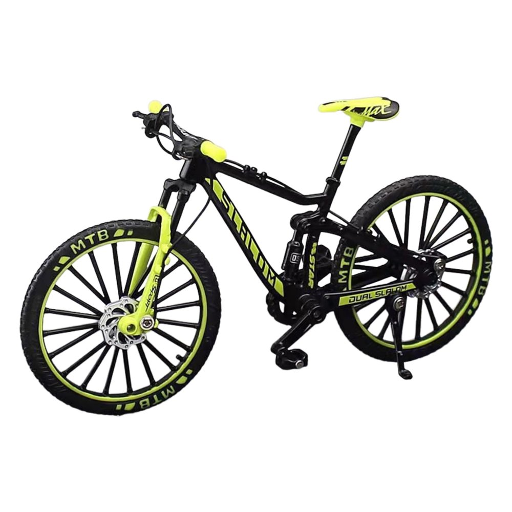 Ssguopte Finger Bike 4 x 3 x 4 Cool Delicate Finger Bikes Model Sturdy Metal Mini BMX Bike Simulation BMX Decorative Mini Bikes Toys Crafts for Home, Office Desk