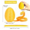 Kreomitxt 12 Inch 3D Printed Snake with Egg - 3D Snake Figure in Easter Eggs Articulated Snake - Office Toy for Desk Fidget Toy - for Adults and Children view 2
