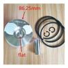 MGBMDHXLSD 186FA 186F+0.25mm/+0.50mm Piston Fit for Enlarged Cylinder Air-Cooled Diesel Engine(186FA Enlarge 0.25) view 2