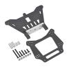 Rc Frame Chassis Parts For Traxxas For Slash 2WD For Rustler For VXL For Bandit Carbon Front & Rear Shock Tower Mounts Rc Car Parts Accessories Replacement view 2