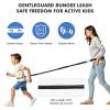2PCS Safety Waist Leash Harness for Kids with Autism, Hands-Free Waist Belt Link with 3 Padded Handles and Durable Bungee, Secure Public Walking for Special Needs ADHD/ASD Autistic Children view 2