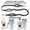 2PCS Safety Waist Leash Harness for Kids with Autism, Hands-Free Waist Belt Link with 3 Padded Handles and Durable Bungee, Secure Public Walking for Special Needs ADHD/ASD Autistic Children view 3