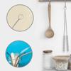 12 Pcs Straw Brushes, Straw Cleaning Brush, Small Cleaning Bottle Brush Set, Stainless Steel Straw Brushes, Reusable Straw Cleaner Brush, for Bottle Glasses Straw Cleaning view 2