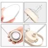 12 Pcs Straw Brushes, Straw Cleaning Brush, Small Cleaning Bottle Brush Set, Stainless Steel Straw Brushes, Reusable Straw Cleaner Brush, for Bottle Glasses Straw Cleaning view 4