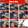 Pnpaea Square Fridge Magnet Maker Machine,DIY Photo Magnet Making Machine,with Paper Cutter,for Helping with Your Child,APOSS School Projects Cutter(Cardboard*100sets)-50 * 50mm view 2