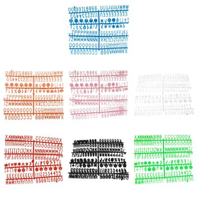 ToysCentral Basics Replacement Letters for Felt Board with Emojis 7 Pcs, Multi-Color 0.8 in Plastic Accessories, Party and Home Decoration