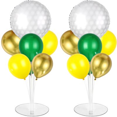 Naozinebi 2 Sets Golf Birthday Party Balloons Stand Kit Party Decor