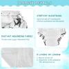 WIFIU Cute Sharks Santa Hats Toddler Potty Training Pants, Christmas Baby Girls Boys Soft Training Underwear 3 Pack, Size 5T Multicolor view 3