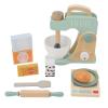Naroote Wooden Blender Play Set, Bake Mixer Toys for Toddlers Role Playing, Made from Solid Beech Wood, Promotes Family Bonding, Educational Play for Classroom Home view 1