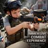 Dreamplay MP9 Toy Gun, Realistic Automatic Shell Ejecting Toy Gun with Buttplate Pull Back Action Shooting Games Education Model Toy for Kids Gifts view 3