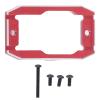 Aluminum Servo Mount Aluminium Alloy Light Weight Metal Servo Mount for Traxxas 1/18 RC Track Car (Red) view 1
