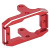 Aluminum Servo Mount Aluminium Alloy Light Weight Metal Servo Mount for Traxxas 1/18 RC Track Car (Red) view 4