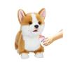 CU-MATE Plush Interactive Simulation Dog-Realistic Puppy Electronic Toy Dog Cat with Walking/Barking/Wagging Tail/Talking-Like Real Robotic Present (Electric Corgis) view 1