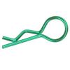 RC Car Shell Clips R Shape Metal Body Pins High Quality Durable Secure Hold for 1/5 1/6 1/8 1/10 Scale Remote Control Cars Accessories 10Pcs (Green) view 3