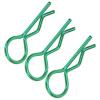 RC Car Shell Clips R Shape Metal Body Pins High Quality Durable Secure Hold for 1/5 1/6 1/8 1/10 Scale Remote Control Cars Accessories 10Pcs (Green) view 4