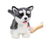 CU-MATE Plush Interactive Simulation Dog-Realistic Puppy Electronic Toy Dog Cat with Walking/Barking/Wagging Tail/Talking-Like Real Robotic Present (Electric Husky) view 1