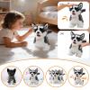 CU-MATE Plush Interactive Simulation Dog-Realistic Puppy Electronic Toy Dog Cat with Walking/Barking/Wagging Tail/Talking-Like Real Robotic Present (Electric Husky) view 3