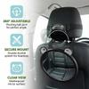 Craedli Baby Car Mirror for Backseat, 360 Adjustable Shatterproof Safety Car Seat Mirror for Rear Facing Infant, Clear Wide View Baby Mirrors Travel Essential Accessories (Black) view 4