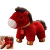 2026 Chinese New Year Plush Horse Animals, Realistic Plush- Horse Doll, Soft Zodiac Plush-Gift for Spring Festival Lunar New Years Gifts Blessing Souvenir (15CM Red) view 1