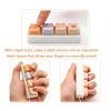 2 Pack Keyboard Fidget Clicker, 4 Keys Clicky Keyboards Keychain Fidgets for Adults, Creamy Stress Relief Button Finger Cat Keycaps for Anxiety Decompression (2 Pcs) view 2
