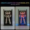 LBASE Display Base with Wireless LED Light Set for Gundam RG HG SD 1/144 Model Kits, Series Connection Supported (Upgraded 5th Gen) view 2