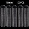 100 Pcs Clear Coin Capsules Holder Storage Display Case, 1.57 Inch Inner Diameter Plastic Container for Collectible Coin Organization and Protection view 2