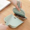 BONKZEBU Mini Desktop Broom and Dustpan Set, Kids Tiny Hand Dustpan and Brush Set for Tabletop Bed Windowsill, SoftBristle Desktop view 4