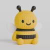 3D Printed Animals, Knitted Bee for Mother's Day, 3D Printed Desktop Ornament, 3D Animals Decor for Living Room Tabletop Creative Home Decoration Exquisite Craft Gift ,Collectibles for Adults view 2