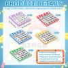 Harloon 500 Sheets Bingo Paper Game Cards 20 Books 4"x4" Disposable Cards Suit for Family Game Nights Large Groups Activities (Fresh Color) view 2