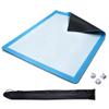 Blue Mahjong Mat Limited Quantity 31.5x31.5 Inch Neoprene Waterproof view 1