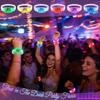150 Pcs Sound Activated LED Light Up Bracelets Glow Bracelets Glow in the Dark Party Supplies Flashing Wristband for Wedding, Birthday Party Favors, Concert, New Year, Carnival, Raves (6 Colors Changing) view 2