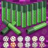RoundFunny 12 Pcs Turtle Birthday Party Favor Green Turtle Kaleidoscopes Nostalgic Toys Educational Toys Goodie Bags Stuffers for Kids Classroom School Return Gifts Carnival Prizes view 1