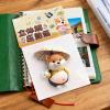 Dog Belly Sticker | 2 Pieces 3D Shibainu Soft Belly Anti-Collision Stickers | Soft Silicone Cute Dog Sticker | Cartoon Plump Puppy Anti-Collision Wall Stickers for Car Door & Fridge Door view 4