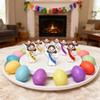 50 Pcs Little Jesus Figures, Multi-Colors Little Jesus Figures for Hide and Seek Classic Religious Gifts, JesusLoves You to Hide and Seek Sunday School Religious Party Favors view 4