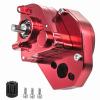 Aluminum Complete Gearbox Transmission Upgrade for 1/24 Axial SCX24 RC Crawler(Red) view 4