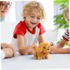 DAGLLGEW Robotic Puppy, Interactive Walking Plush Realistic Robot Puppy, Walking, Barking & Tail Wagging for Kids & Pet Lovers Realistic Robot Robotic Dog view 2