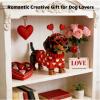 2026 Valentine's Day Exclusive Dachshund Brick Set, DIY 3D Building Block Dog Model, Cute Wiener Dog Puppy Figure, Romantic Creative Gift for Dog Lovers, Couples & Adults - Home Decor view 4