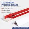 Self-Adhesive Wall Corner Protector, Decorative PVC Edge Trim Molding for Wall Corners Furniture, Waterproof Wall Edging Strip, Guards to Hide Scuffs and Peeling Paint(Beige,236.2in) view 3